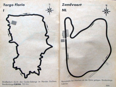 "Motorkatalog - Rennwagen und Rennstrecken" Automobile-Yearbook 1961 (2894)